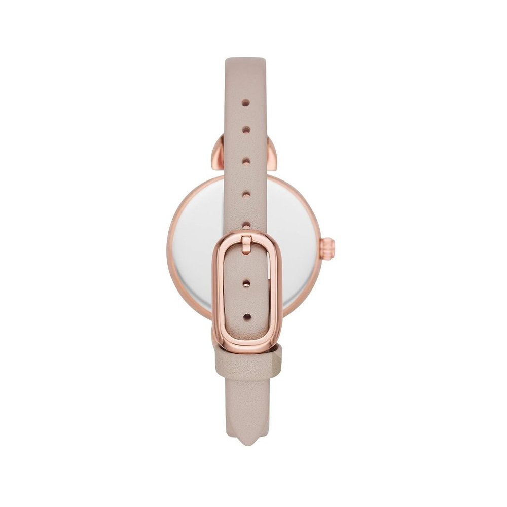 Kate Spade New York Women's Hollis Stainless Steel Dress Quartz Watch Rose Gold - Picture 4 of 6